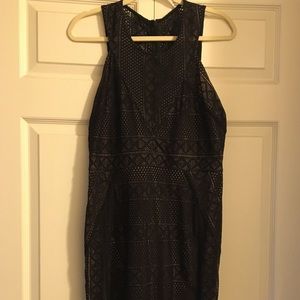 BCBGMaxazria Black dress size large